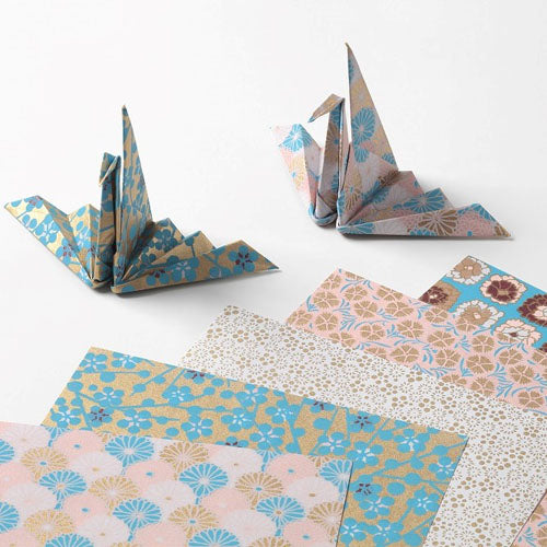 SHOGADO / Patterned Washi Paper (Origami) -Flower2 29247