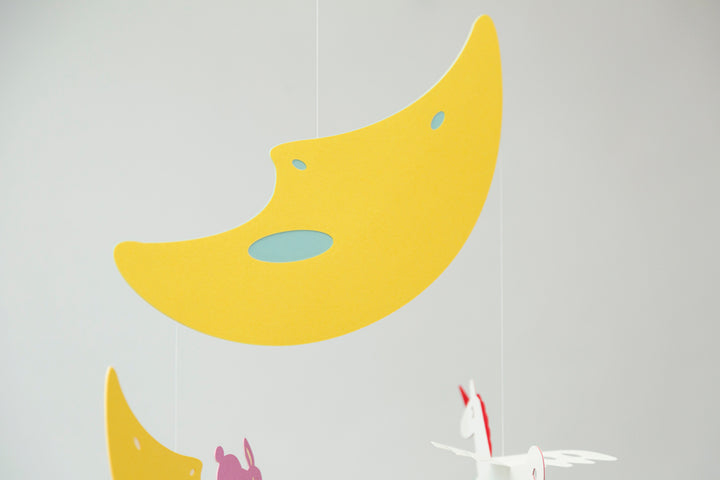 Paper Mobile -Around the moon-