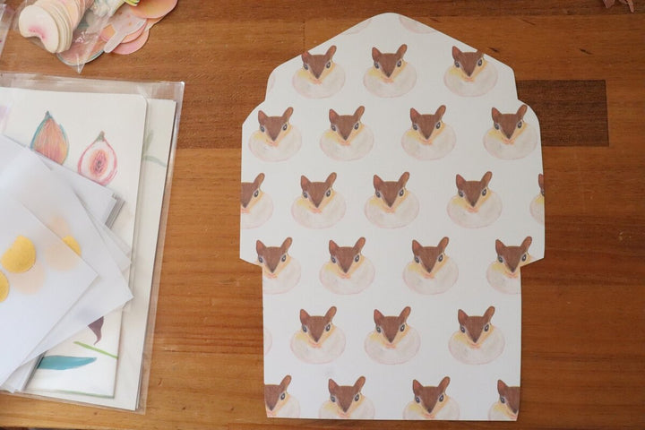 Kisetsu no Tegamiya / Letter Set -Squirrel