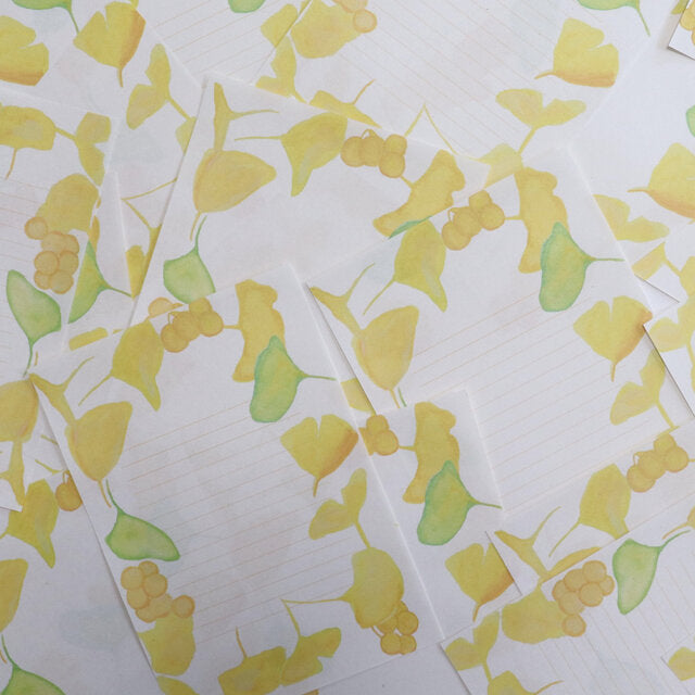 Kisetsu no Tegamiya / Letter set -Ginkgoes