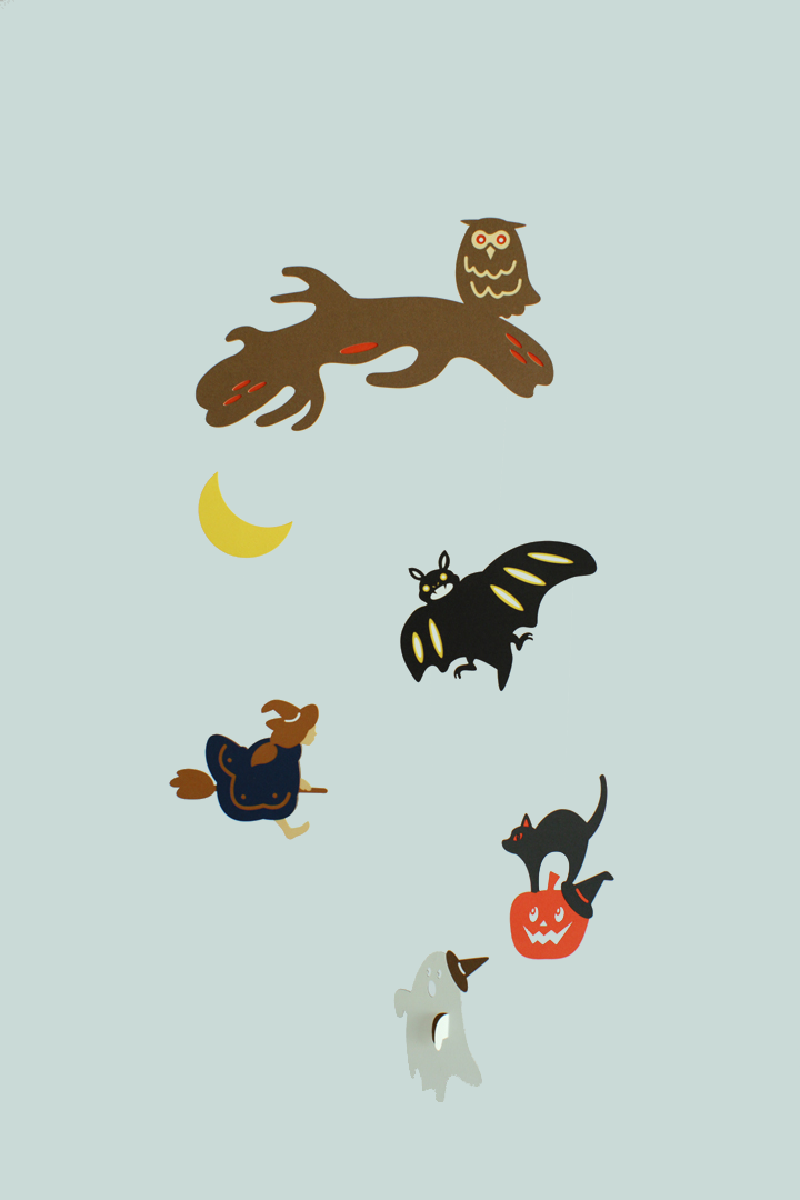 Paper Mobile -Halloween Night-