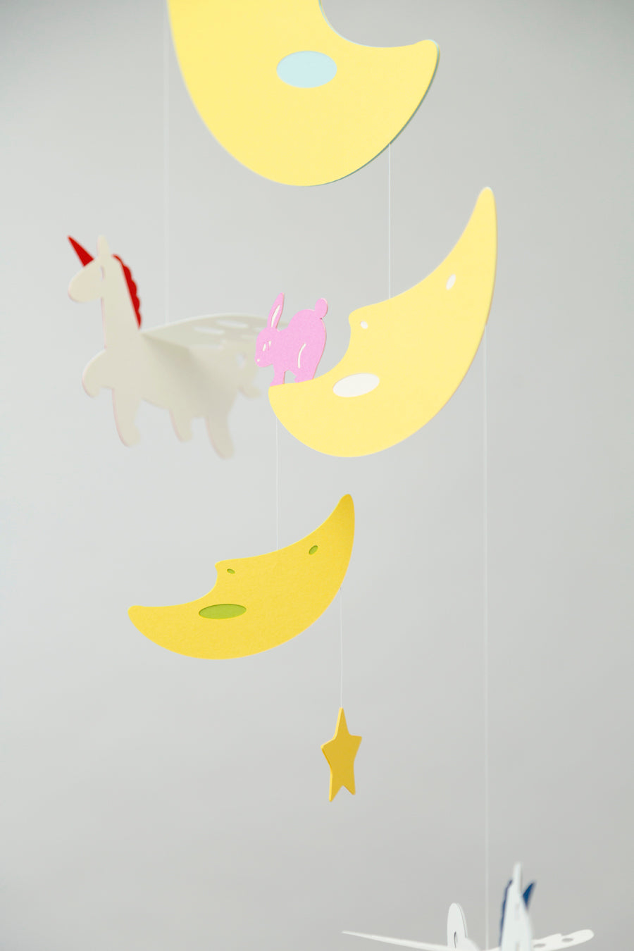 Paper Mobile -Around the moon-