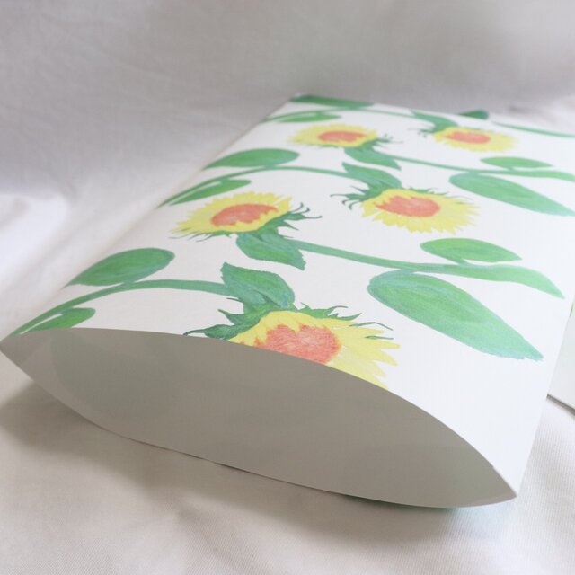 Kisetsu no Tegamiya / Paper Bags -Sunflowers