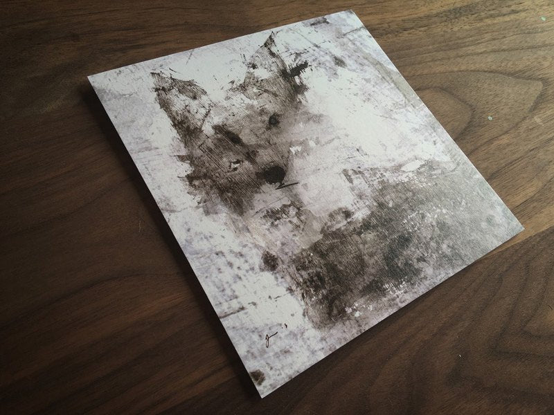 Jun Sasaki / Post Card -Wolf