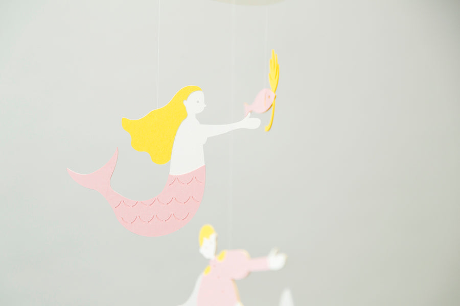 Paper Mobile -the little mermaid-