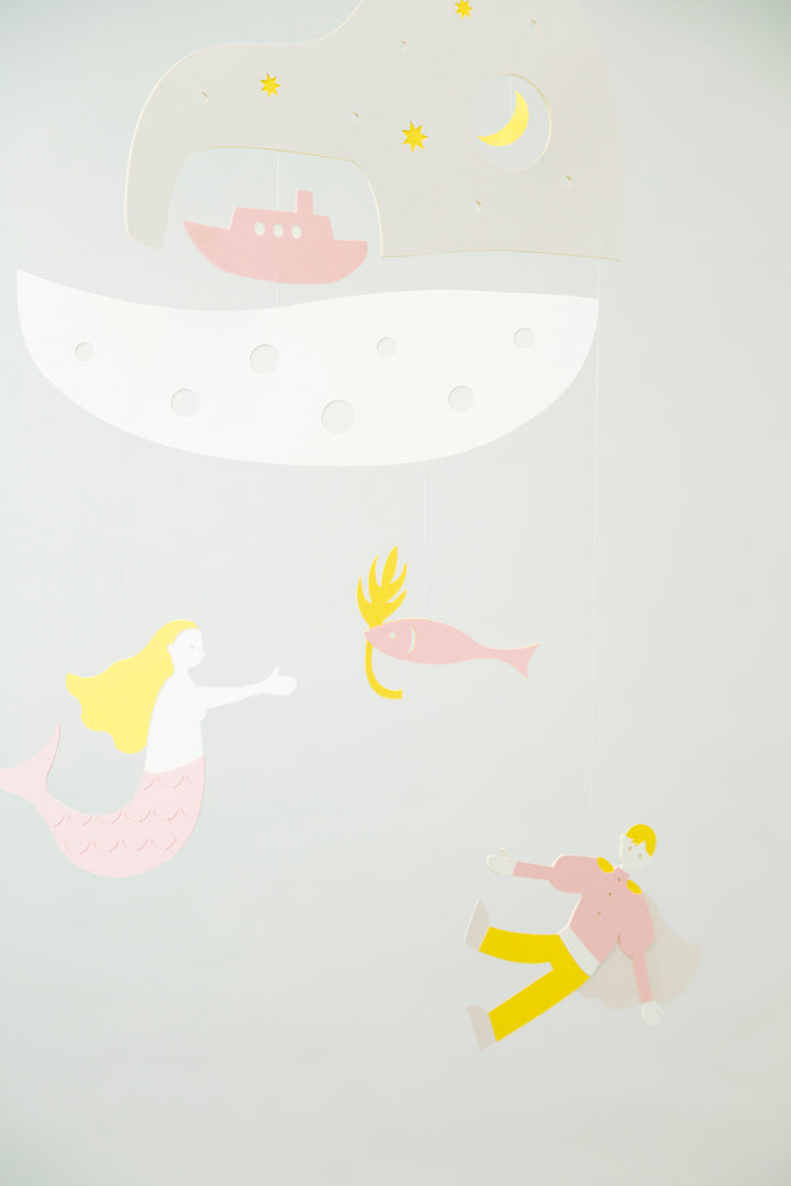 Paper Mobile -the little mermaid-