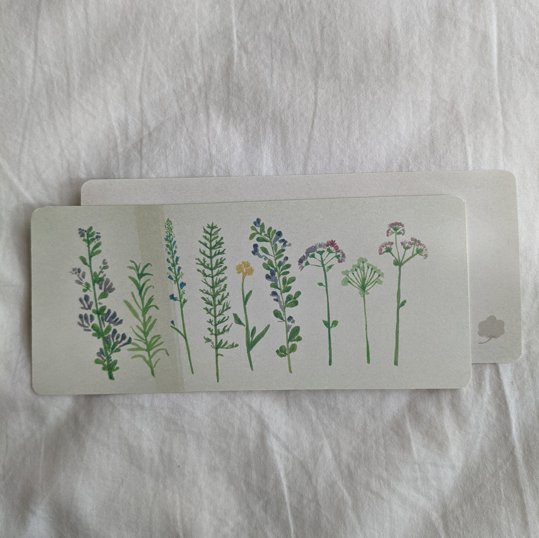 Yuko Omori / Note card -oshibana