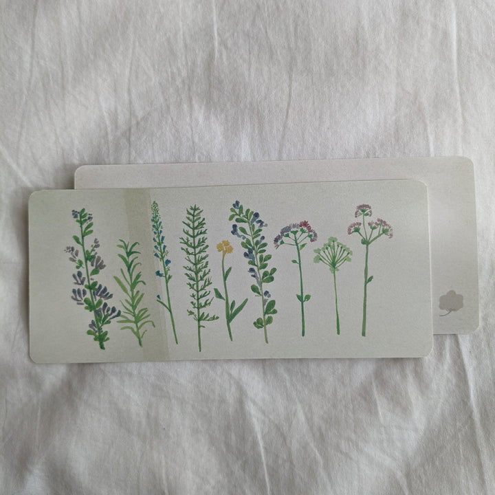 Yuko Omori / Note card -oshibana