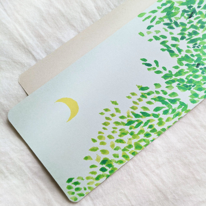 Yuko Omori / Note card -mikazuki