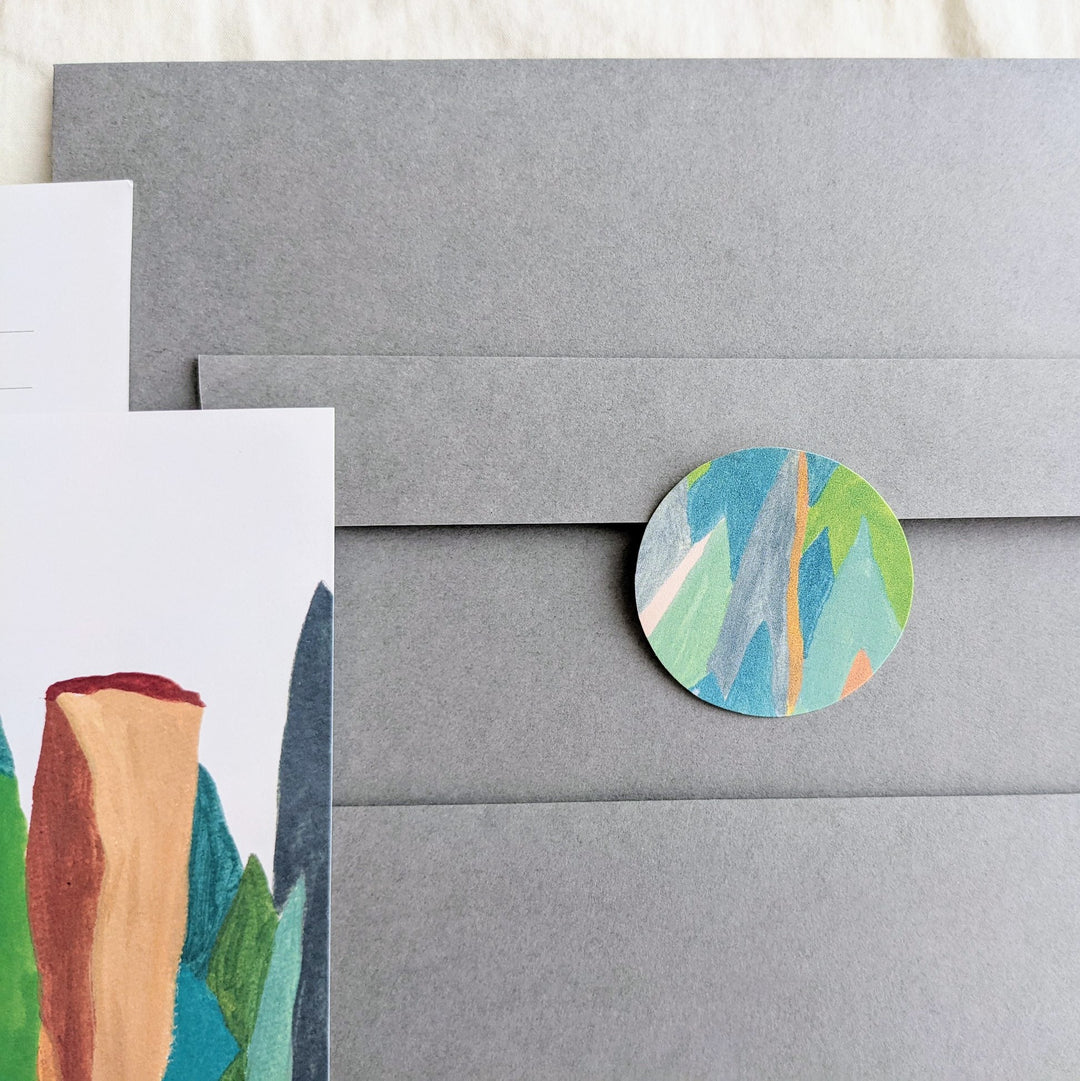 Kisetsu no Tegamiya / Letter Sets -Mountains seen with my daughter
