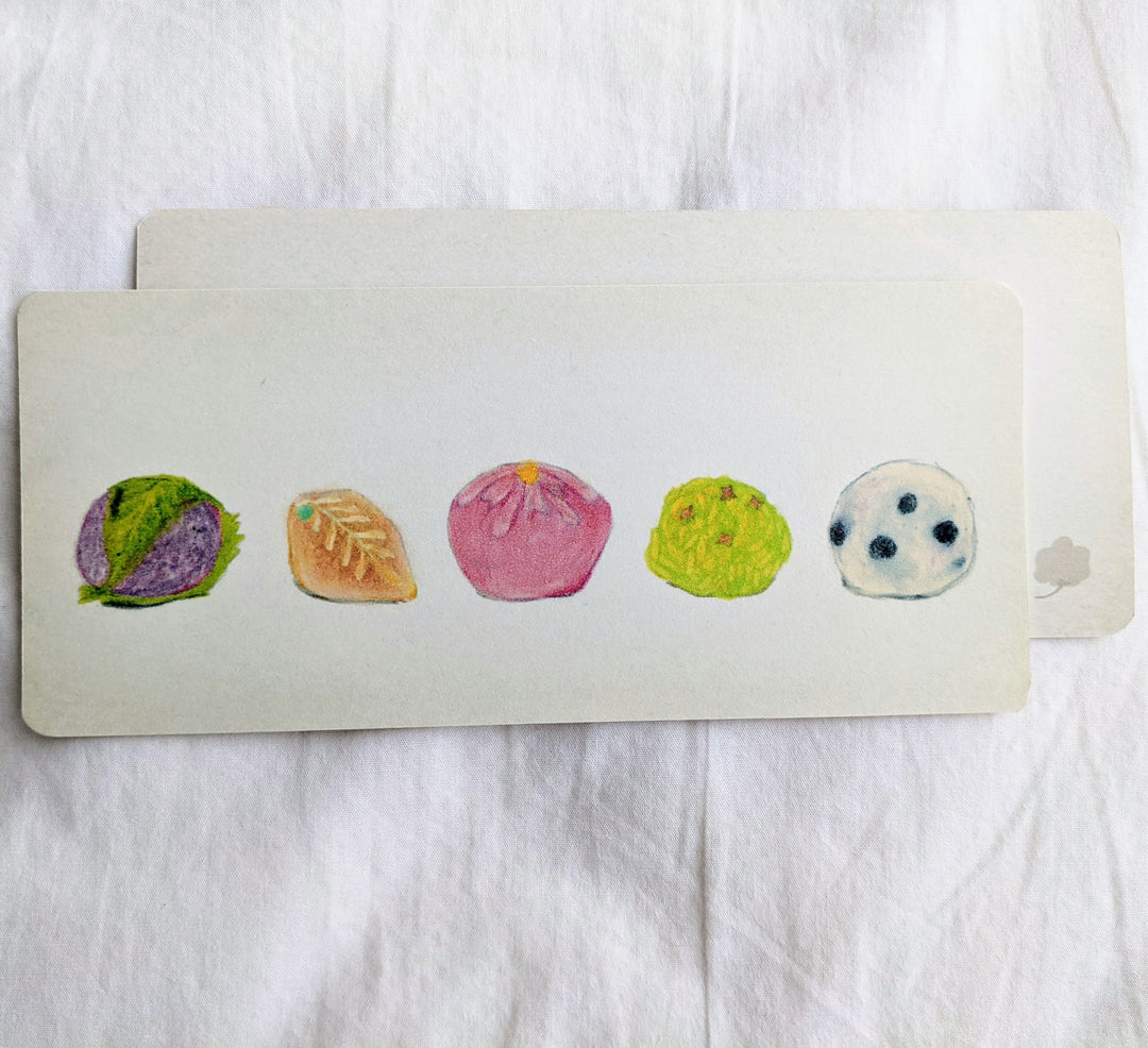 Yuko Omori / Note card -wagashi