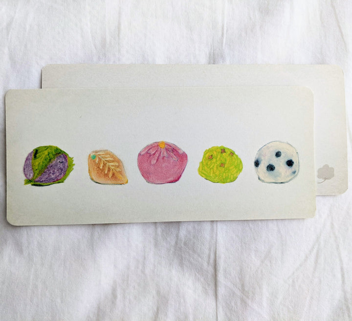 Yuko Omori / Note card -wagashi