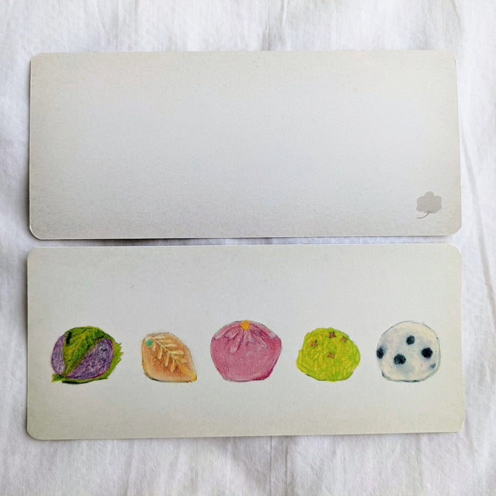 Yuko Omori / Note card -wagashi