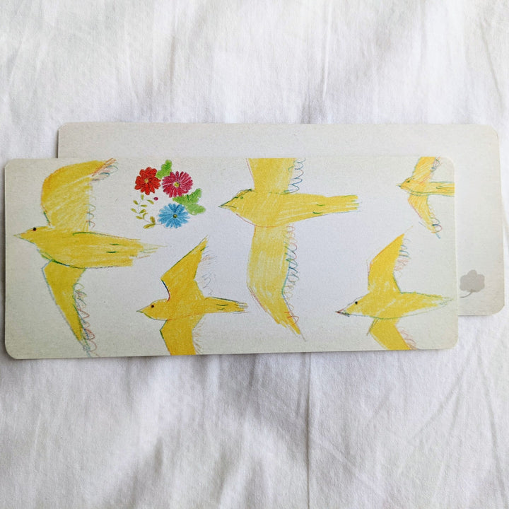 Yuko Omori / Note card -birds
