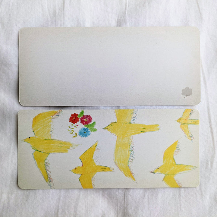 Yuko Omori / Note card -birds