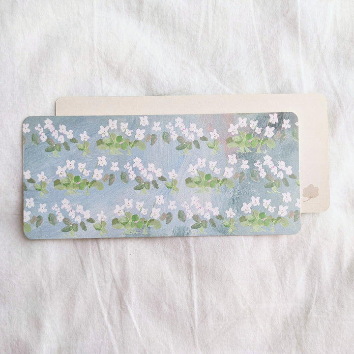 Yuko Omori / Note card -shiro sumire