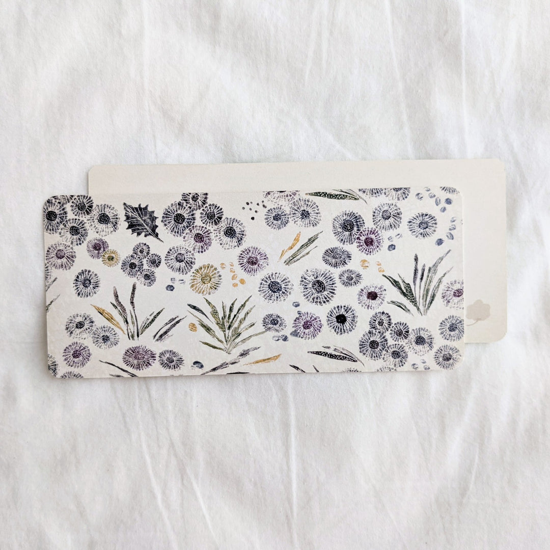 Yuko Omori / Note card -akichi ni saku hana