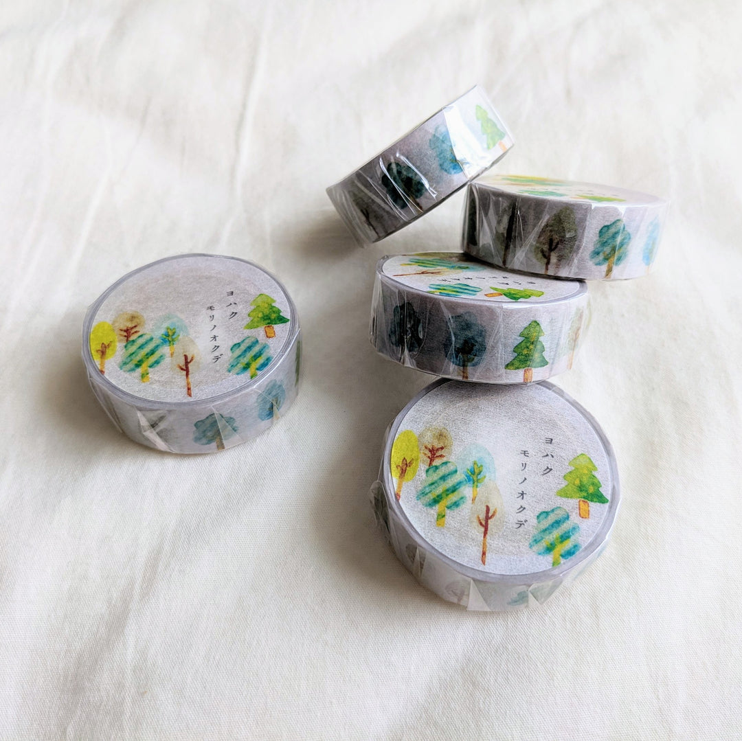 Yohaku / Washi Tape -Deep in the forest Y-082