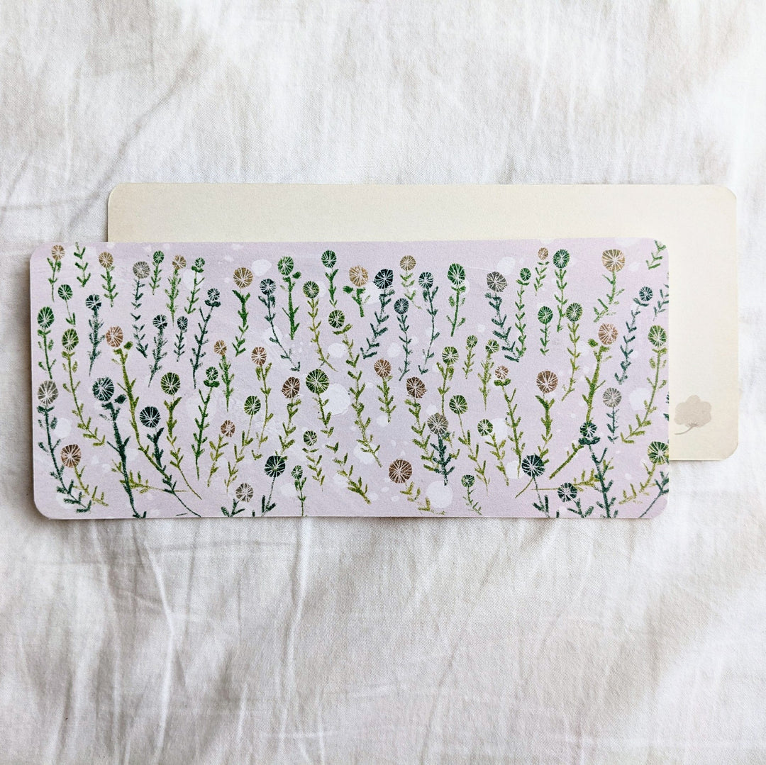 Yuko Omori / Note card -wild flower