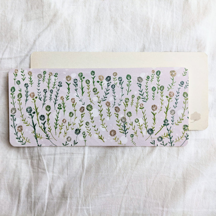 Yuko Omori / Note card -wild flower