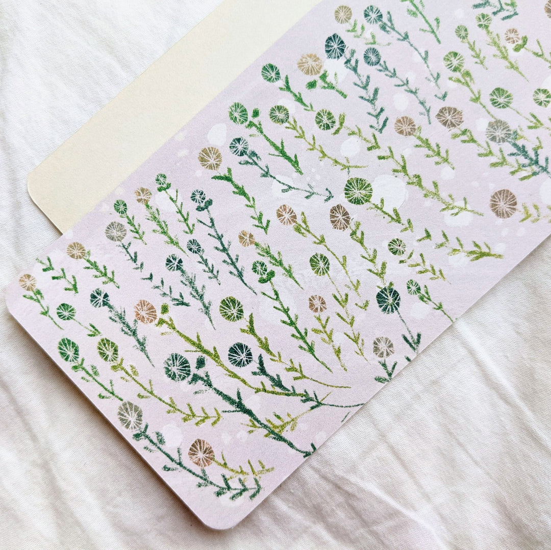 Yuko Omori / Note card -wild flower