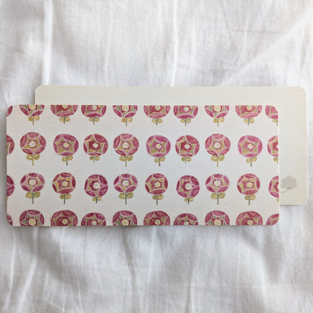 Yuko Omori / Note card -akai hana