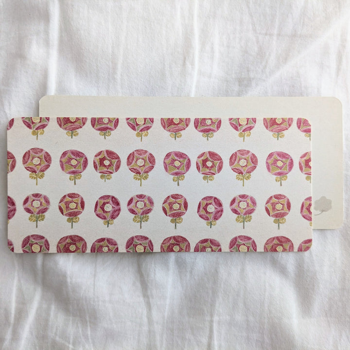 Yuko Omori / Note card -akai hana