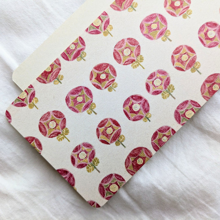 Yuko Omori / Note card -akai hana