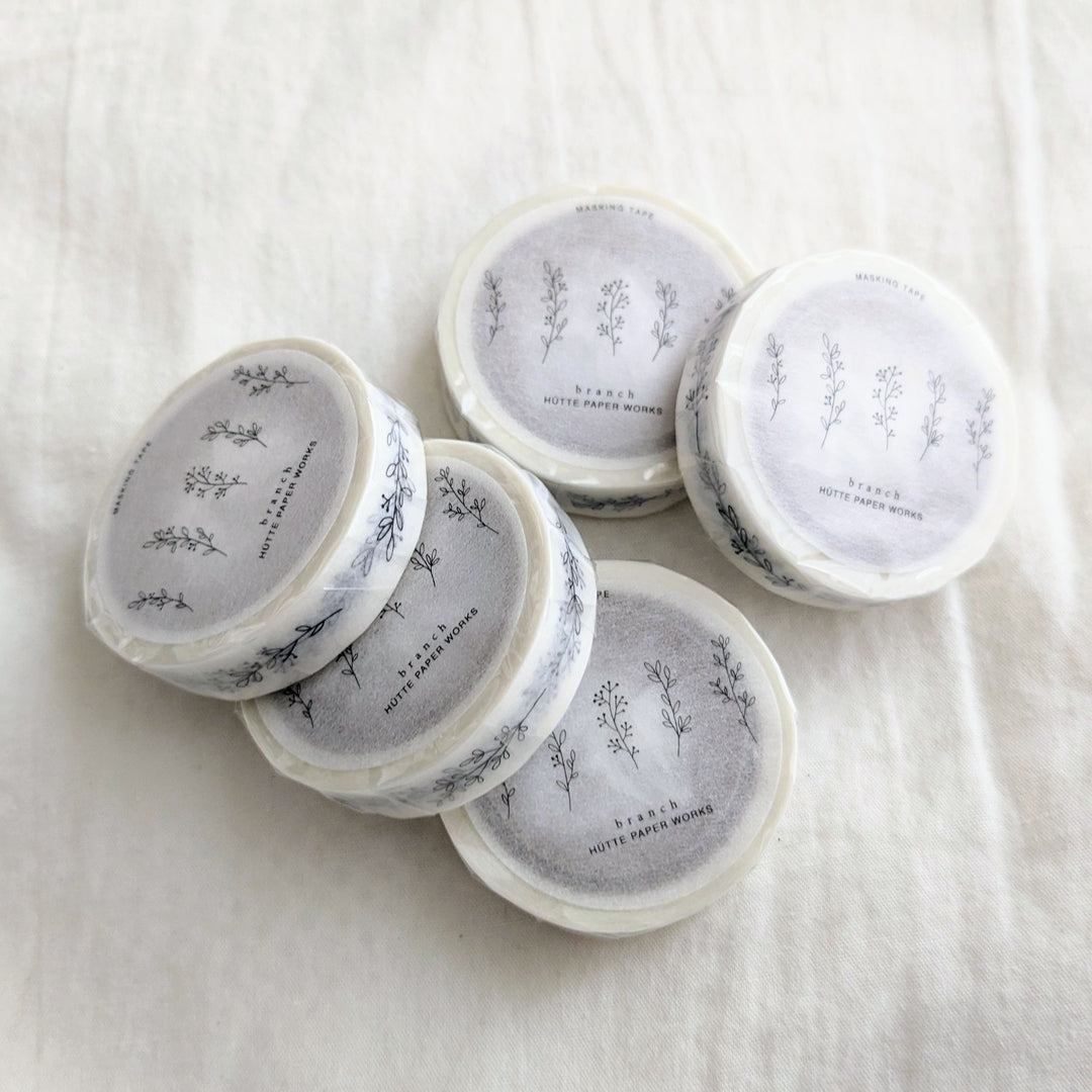 Washi tape -Twig ruled line/PMT-090