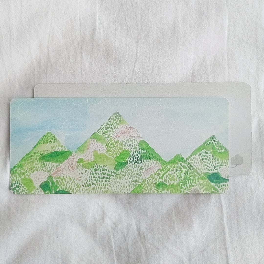 Yuko Omori / Note card -yama nobori