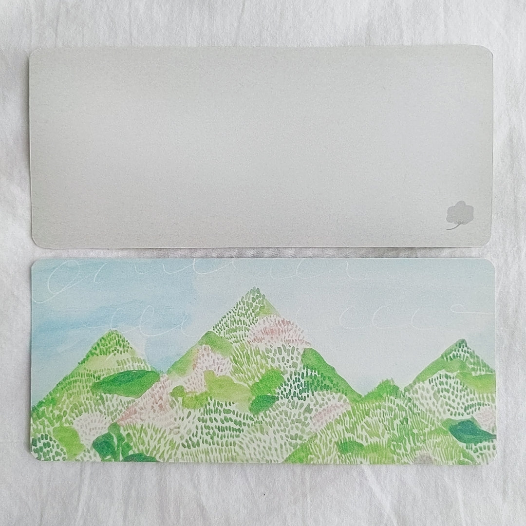 Yuko Omori / Note card -yama nobori