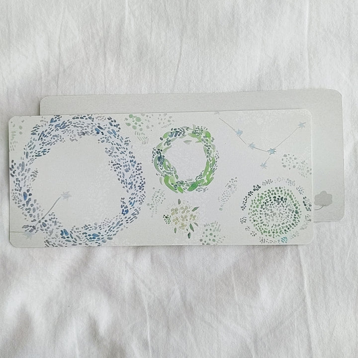 Yuko Omori / Note card -lavender