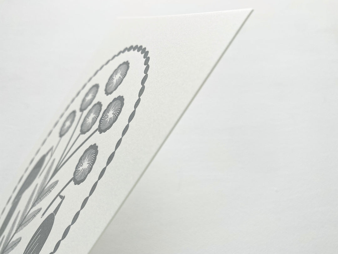 Letterpress card - in the moment to_pa15