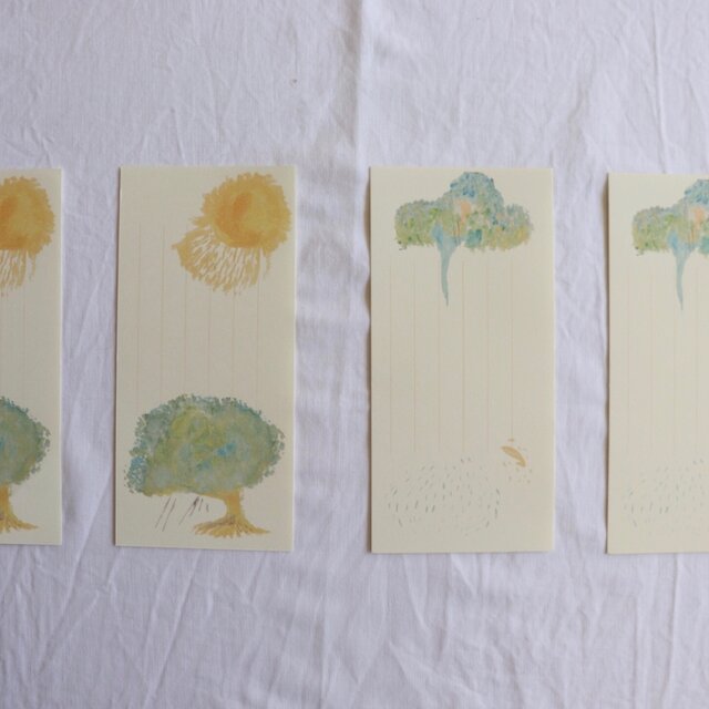 Kisetsu no Tegamiya / Letter Paper -Scenery of a town in Japan