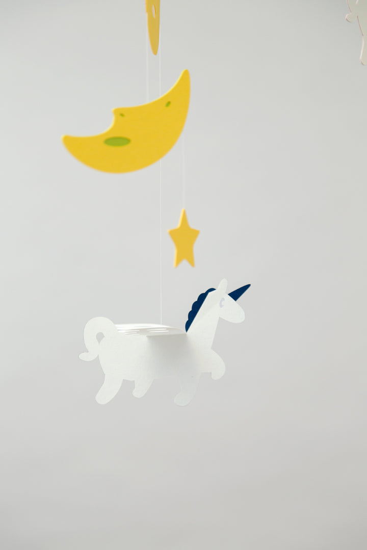 Paper Mobile -Around the moon-