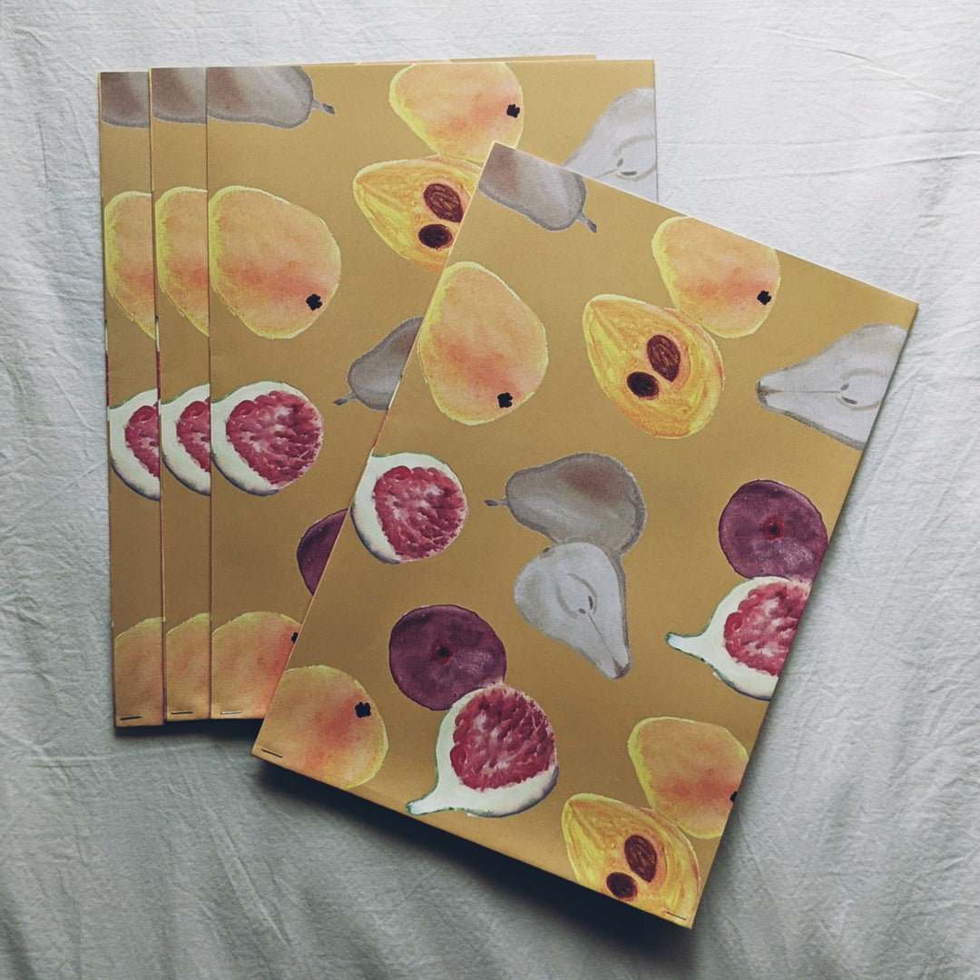 Kisetsu no Tegamiya / Paper Bags -Autumn fruits