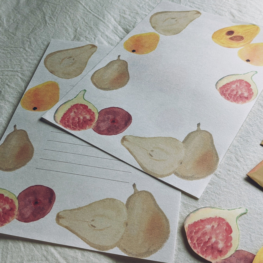 Kisetsu no Tegamiya / Letter set -Autumn Fruits