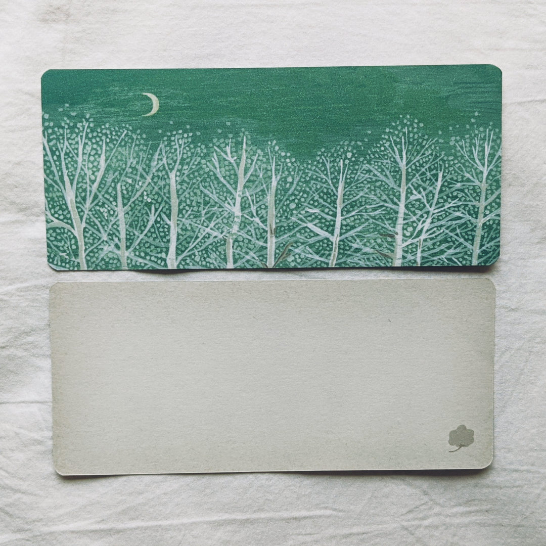 Yuko Omori / Note card -midori no kodachi