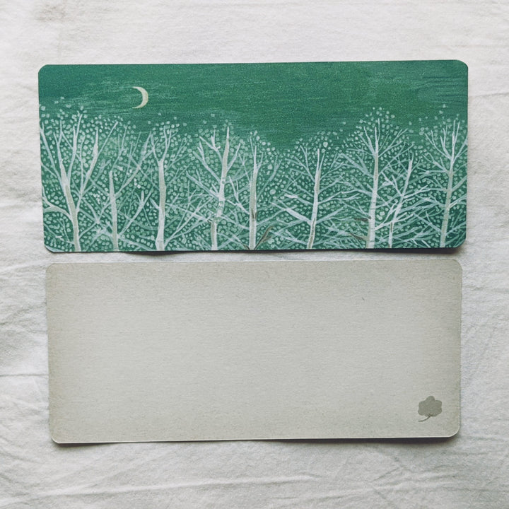 Yuko Omori / Note card -midori no kodachi