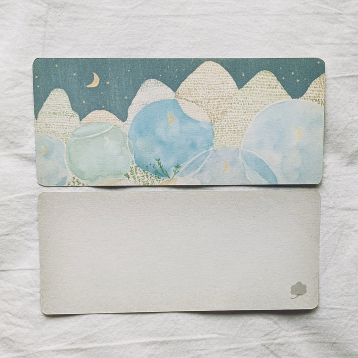 Yuko Omori / Note card -mizuumi to tsuki