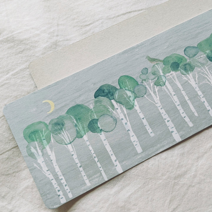 Yuko Omori / Note card -shirakaba no mori