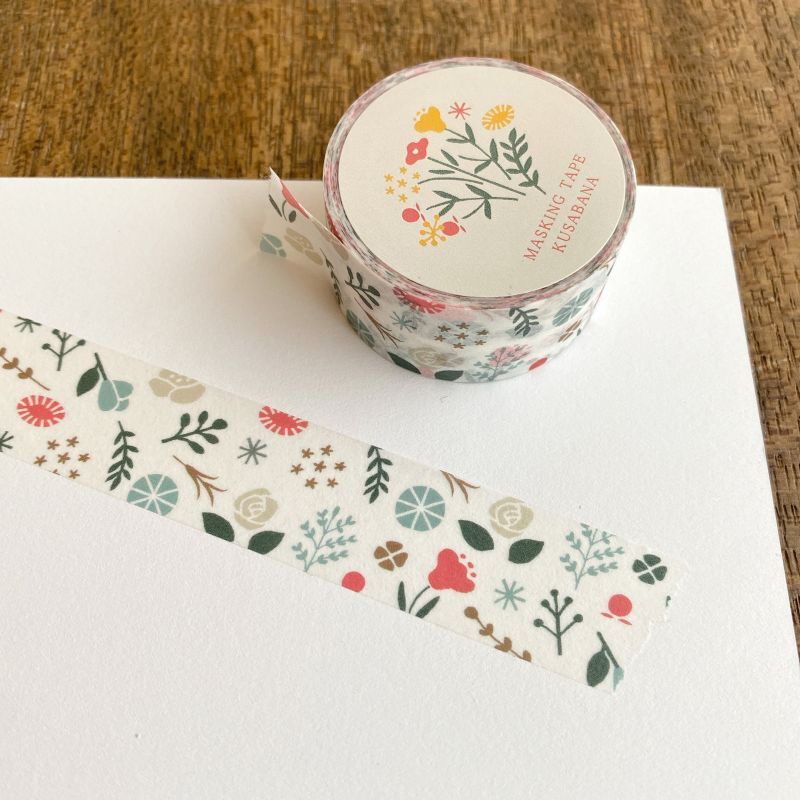 Mizushima / Washi Tapes -Wild Flowers